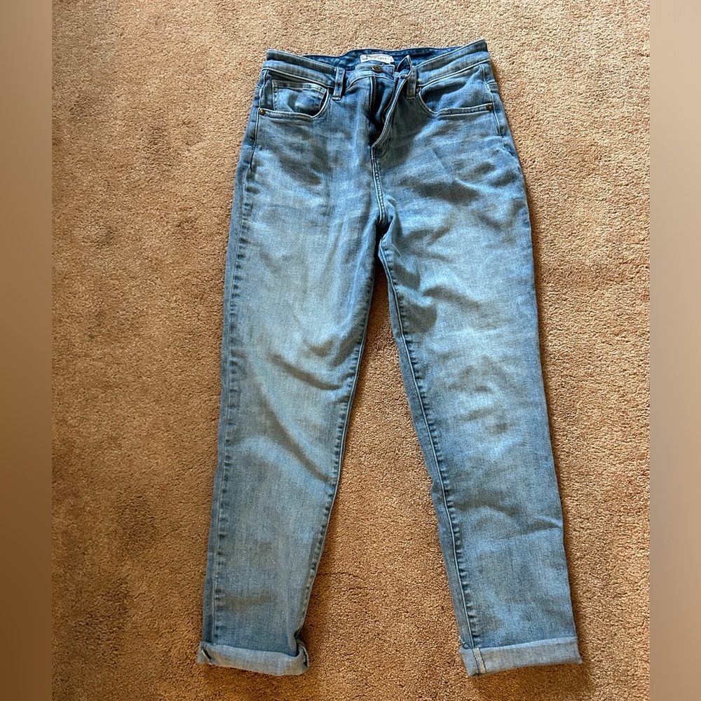 Carve Designs - High Rise Carson Jeans - 8 - light